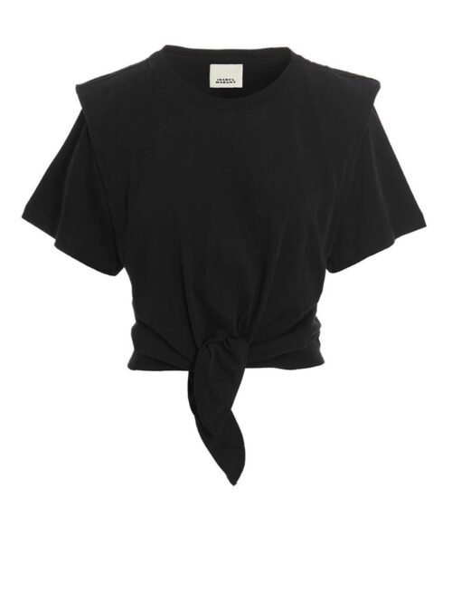 'Zeli midi' T-shirt ISABEL MARANT Black