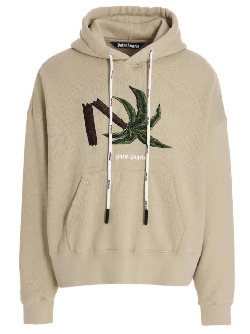 'Broken Palm' hoodie PALM ANGELS Beige