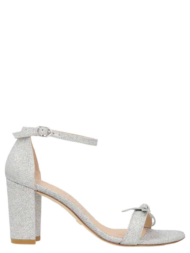 'Nearlynude' sandals STUART WEITZMAN Silver