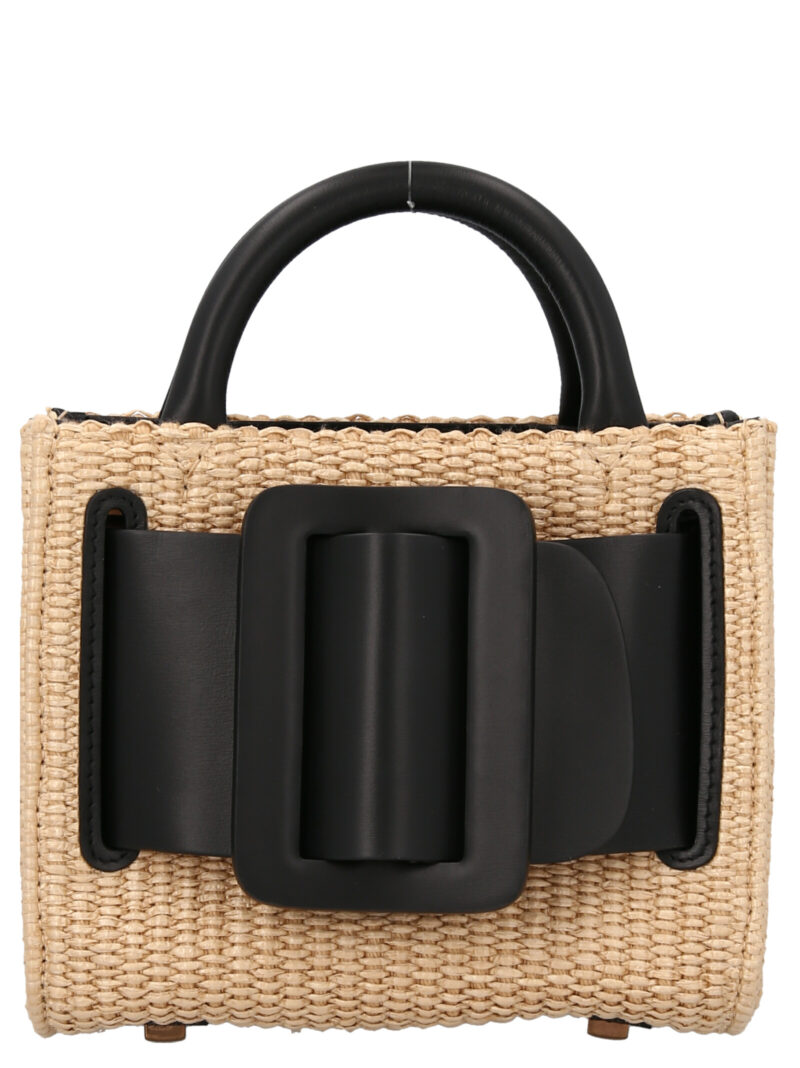 'Bobby 18 Tabru Raffia' handbag BOYY Black