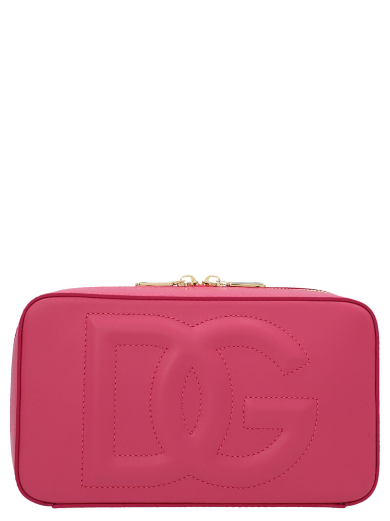 Logo crossbody bag DOLCE & GABBANA Fuchsia