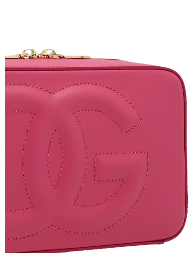 Logo crossbody bag Woman DOLCE & GABBANA Fuchsia