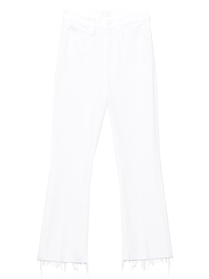 'The Hustler Ankle Fray’ jeans MOTHER White