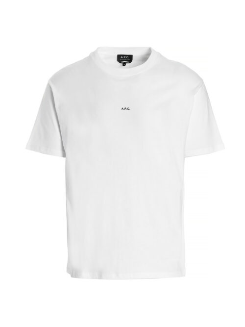 Logo t-shirt A.P.C. White