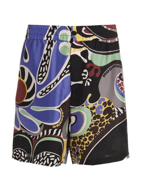 'Psychedelic' bermuda shorts MOSCHINO Multicolor