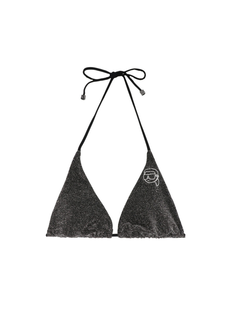 'Ikonik 2.0' bikini top KARL LAGERFELD Black