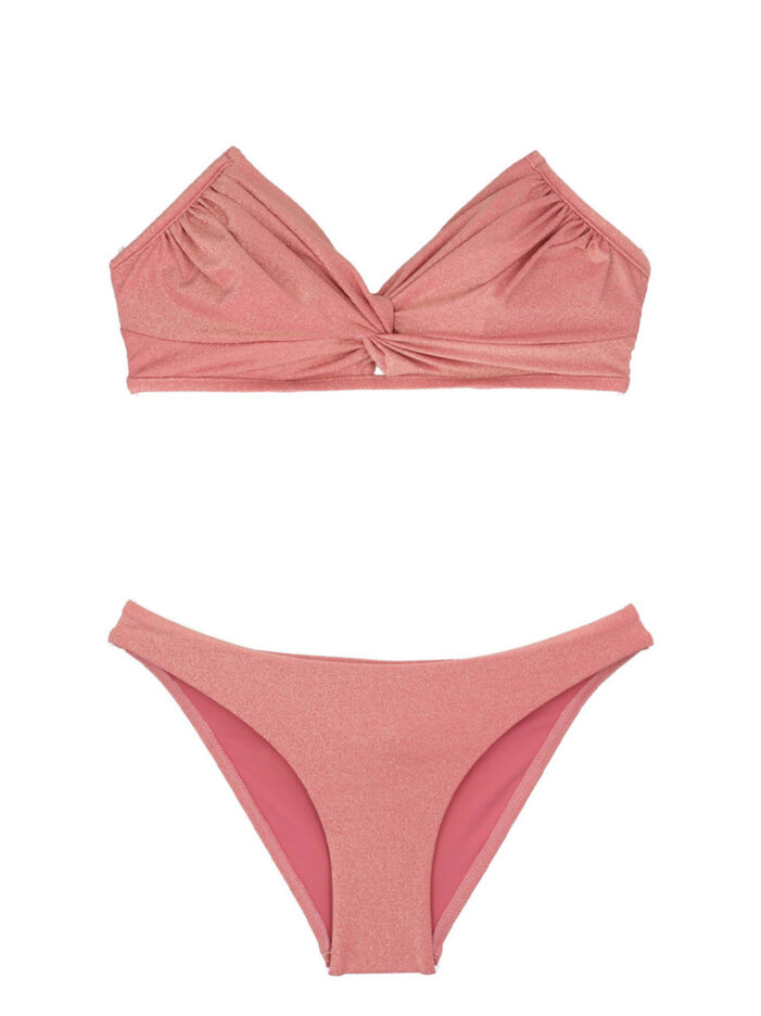 Bikini 'Clover Lurex Twist' ZIMMERMANN Pink