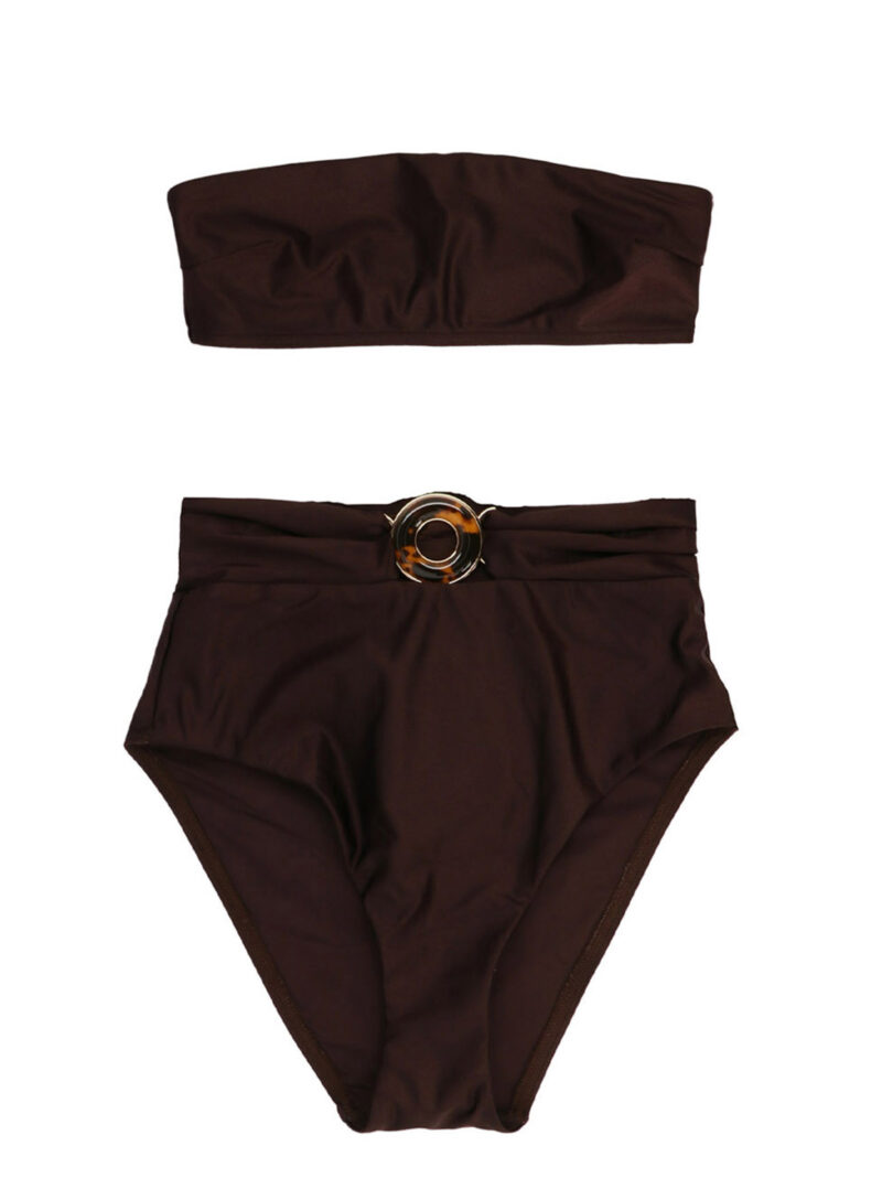 Bikini 'Tiggy Circle Link' ZIMMERMANN Brown