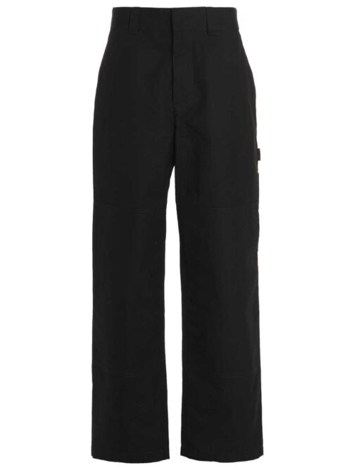 Diag Pkt Carpenter' pants OFF-WHITE White/Black