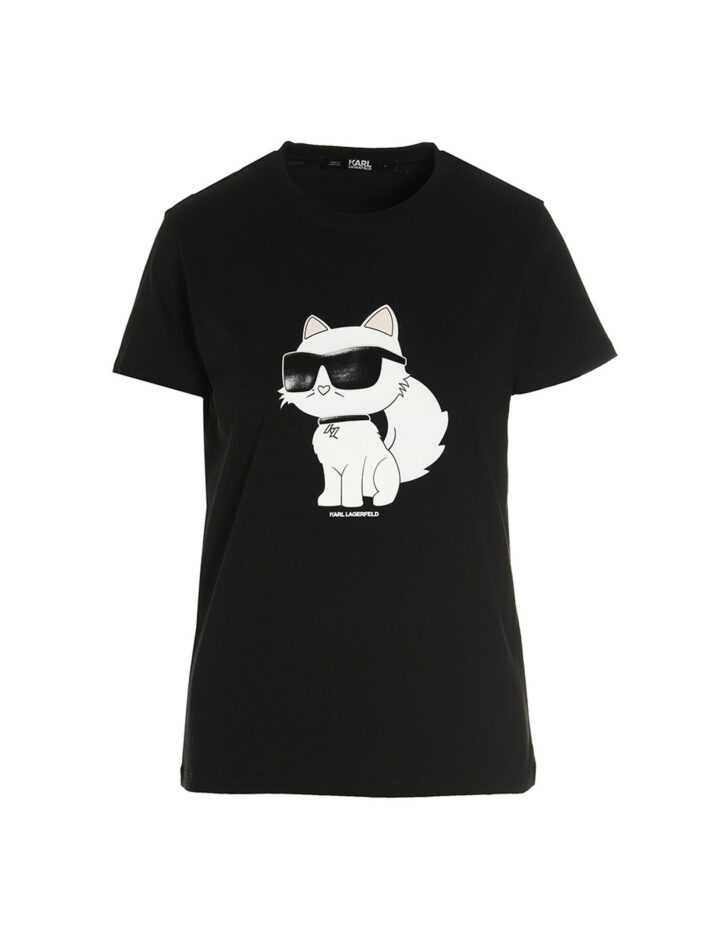 'Ikonik 2.0 Choupette' t-shirt KARL LAGERFELD Black