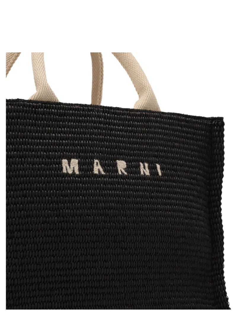 'Mini Tote' shopping bag Woman MARNI Black