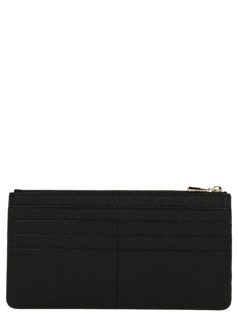 Dauphine logo leather card holder BI1265A100180999 DOLCE & GABBANA Black