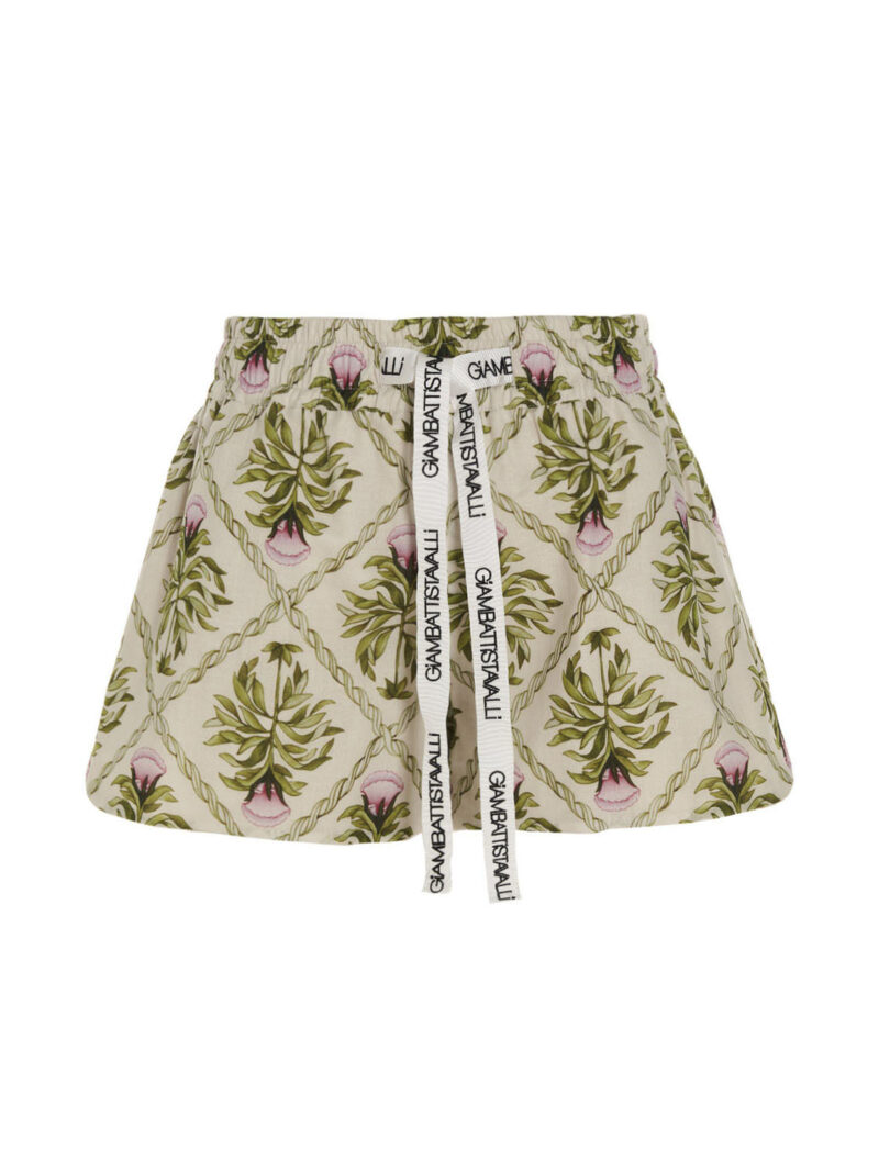 Floral print shorts GIAMBATTISTA VALLI Multicolor