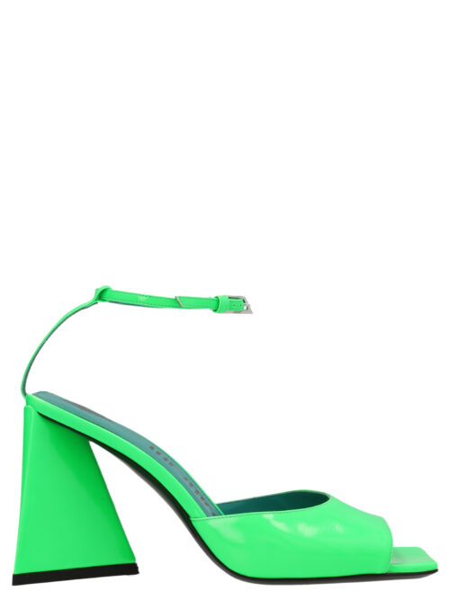 'Piper' sandals THE ATTICO Green
