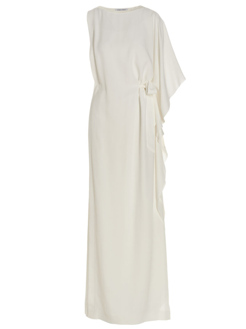 Draped dress ALBERTA FERRETTI White