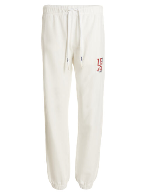 Flocked logo joggers AUTRY White