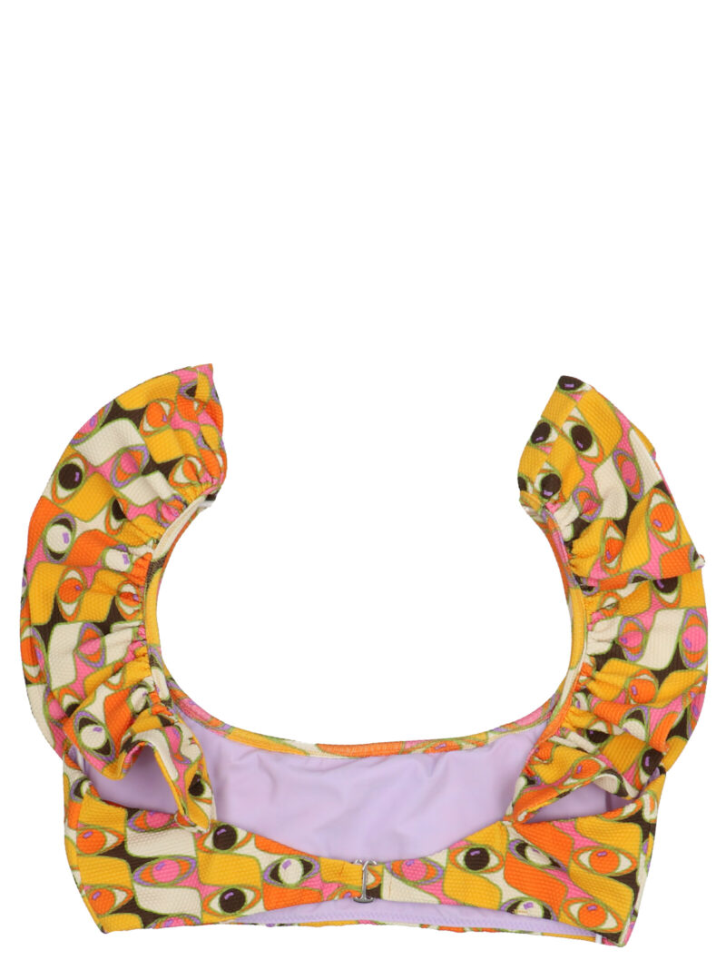 'Ruffle' bikini top SWI0022THIRDEYE LA DOUBLE J Multicolor