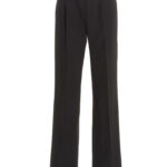 'Lingerie wool pant' trousers DION LEE Black