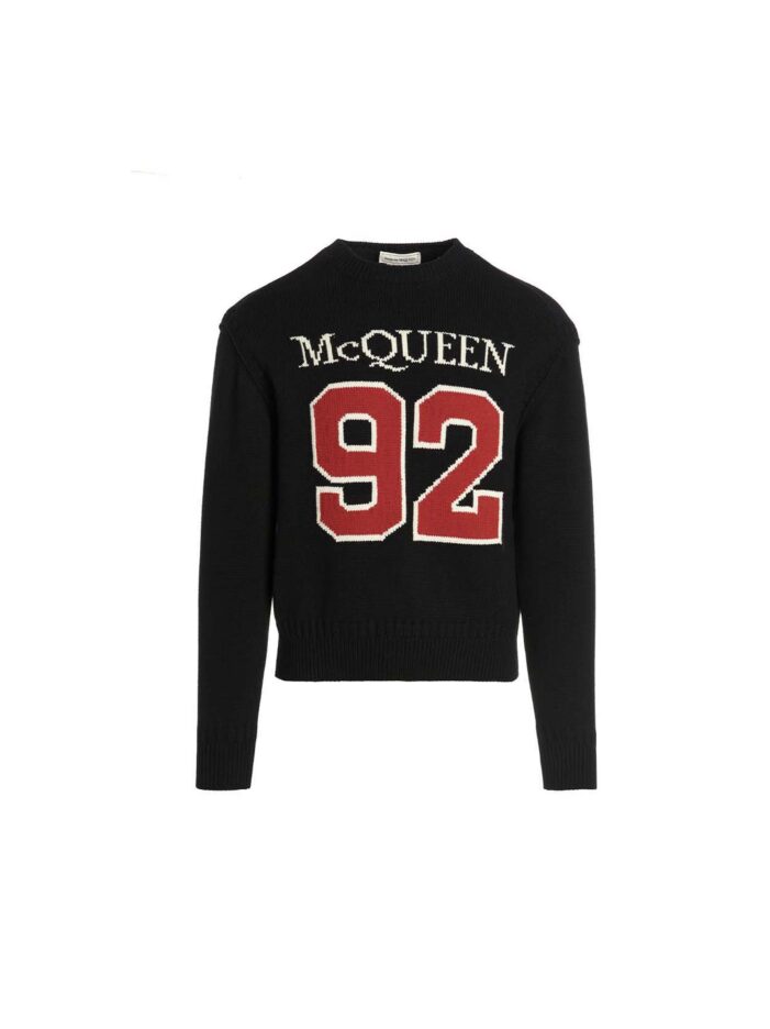 Logo sweater ALEXANDER MCQUEEN Black