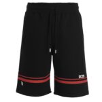 'Low Logo Band’ bermuda shorts GCDS Black