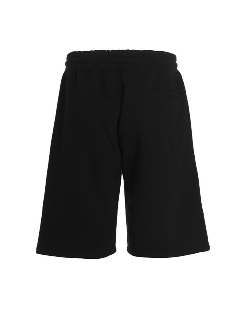 ‘Waved Logo' bermuda shorts SS23M30063202 GCDS Black