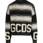 'GCDS Low Band Degradè' sweater GCDS White/Black