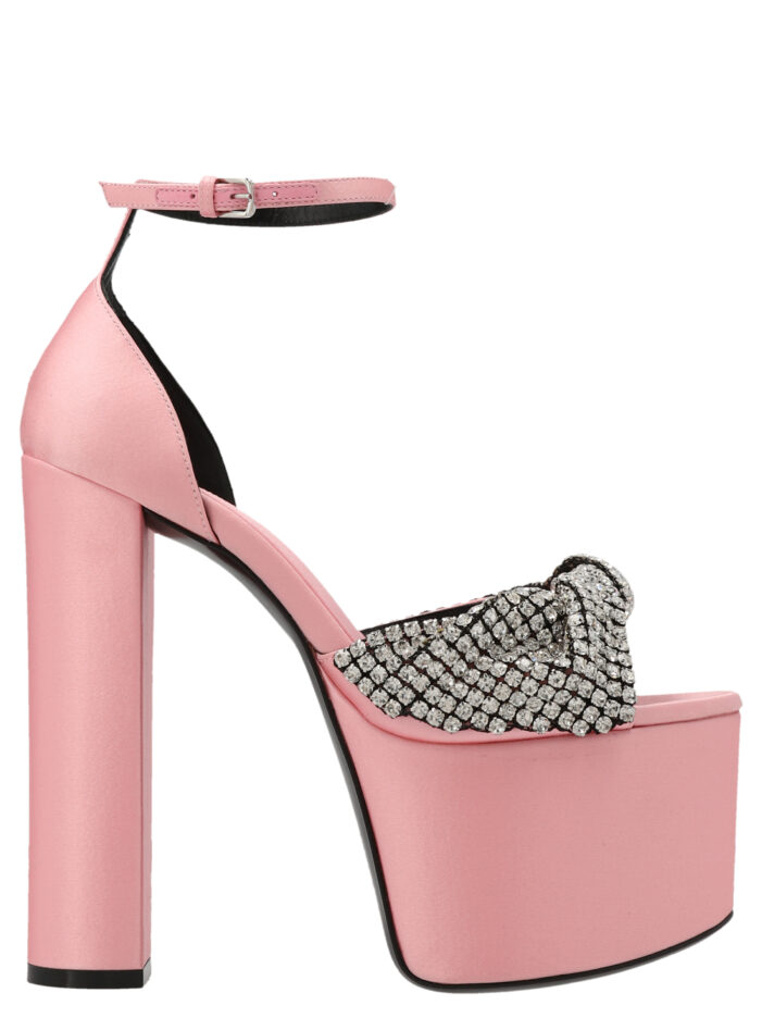 'Evangelie' Sandals by Mr. Patentie Rossi x Evangelie Smyrniotaki SERGIO ROSSI Pink