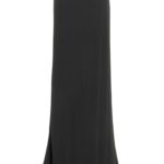 Asymmetrical long skirt MAGDA BUTRYM Black