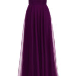 Long tulle dress 19:13 DRESSCODE Purple