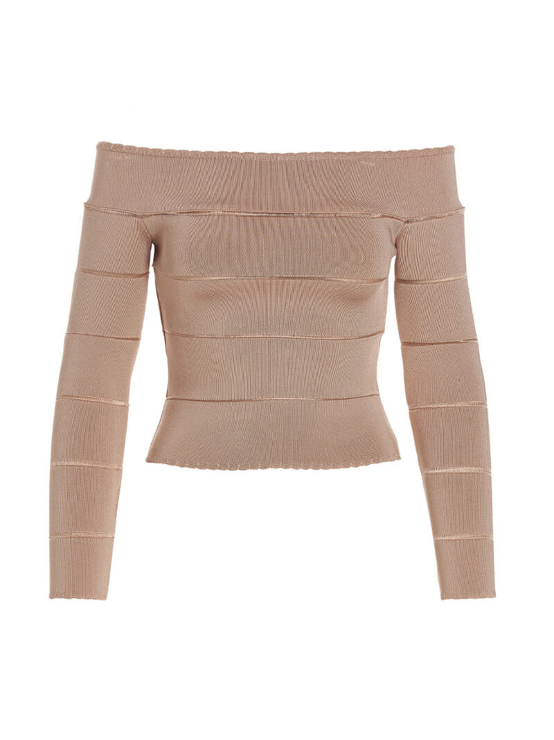 Off-shoulder top ALEXANDRE VAUTHIER Pink