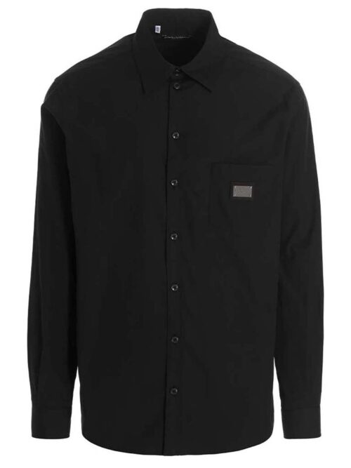 'DG Essential' shirt DOLCE & GABBANA Black