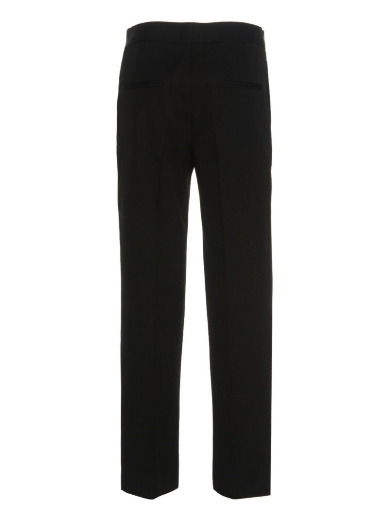 Twill cropped pants J02KA0008J40003001 JIL SANDER Black