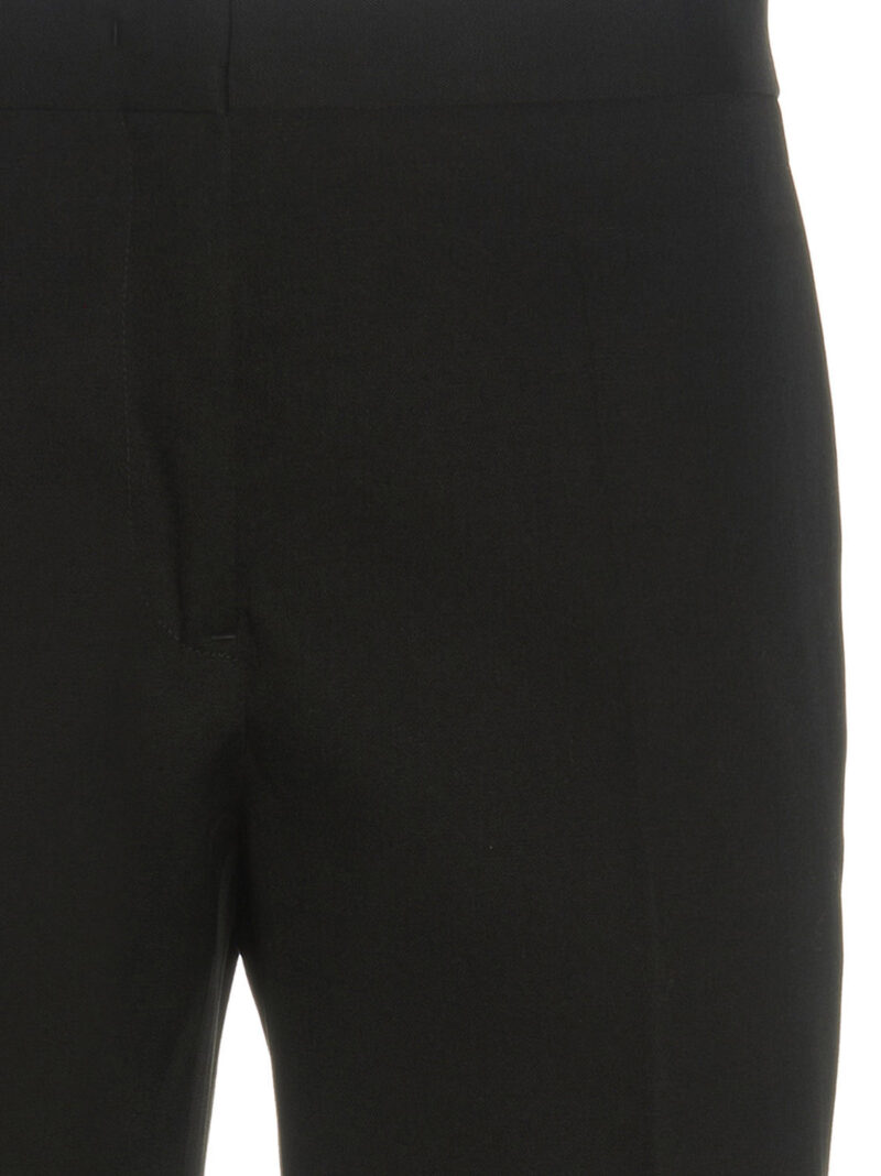 Twill cropped pants Woman JIL SANDER Black