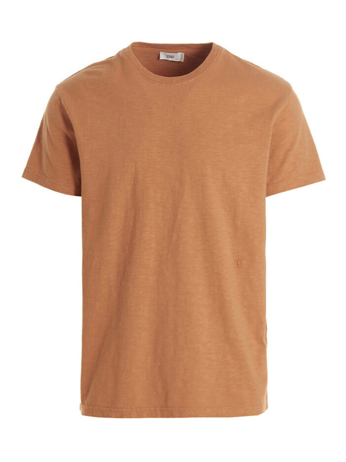 T-shirt ricamo logo CLOSED Orange