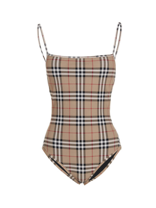 'Delia' swimsuit BURBERRY Beige