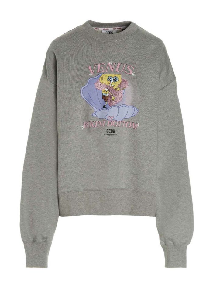 'Venus' Capsule Spongebob sweatshirt GCDS Gray