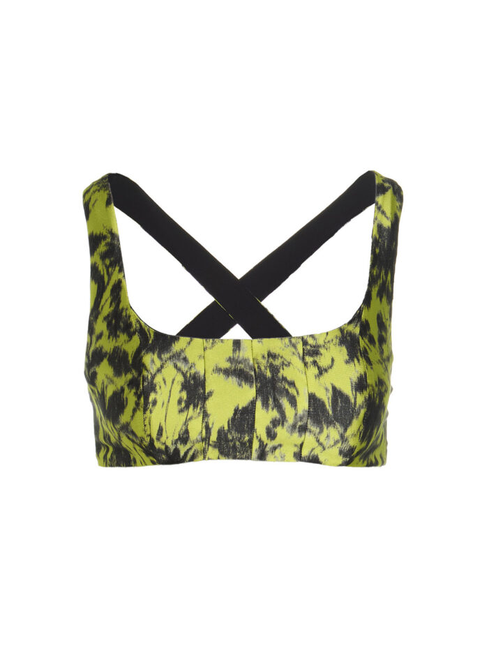 Printed cropped top PHILOSOPHY Multicolor