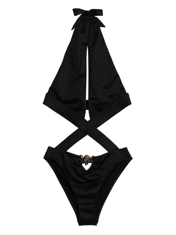 'Medusa’ one piece swimsuit VERSACE Black