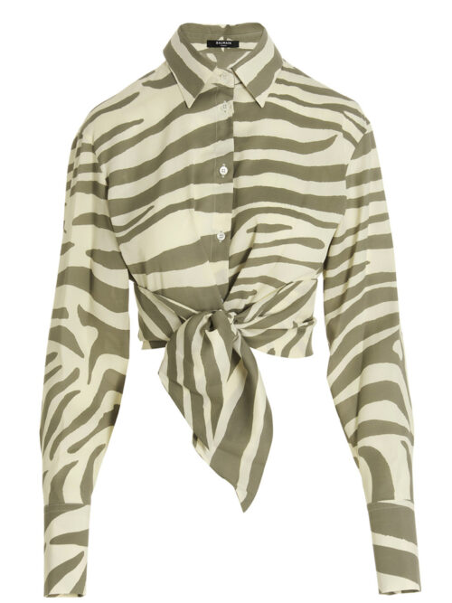 Zebra shirt BALMAIN Multicolor