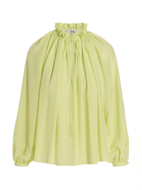 Silk bloshirt LANVIN Yellow