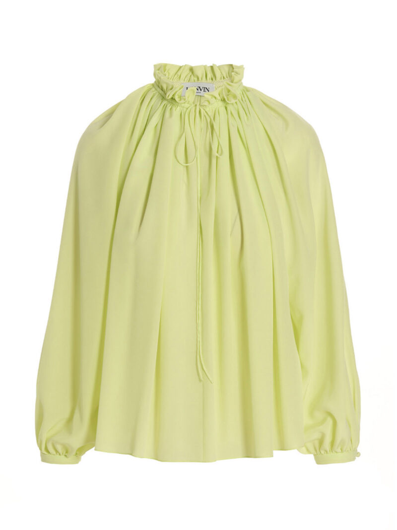 Silk bloshirt LANVIN Yellow