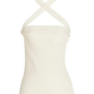 Asymmetric shoulder knit top PROENZA SCHOULER White