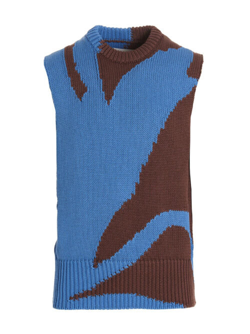 Colorblock vest JIL SANDER Multicolor