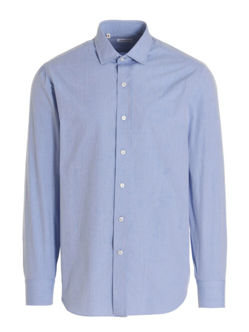 Classic collar shirt SALVATORE PICCOLO Light Blue