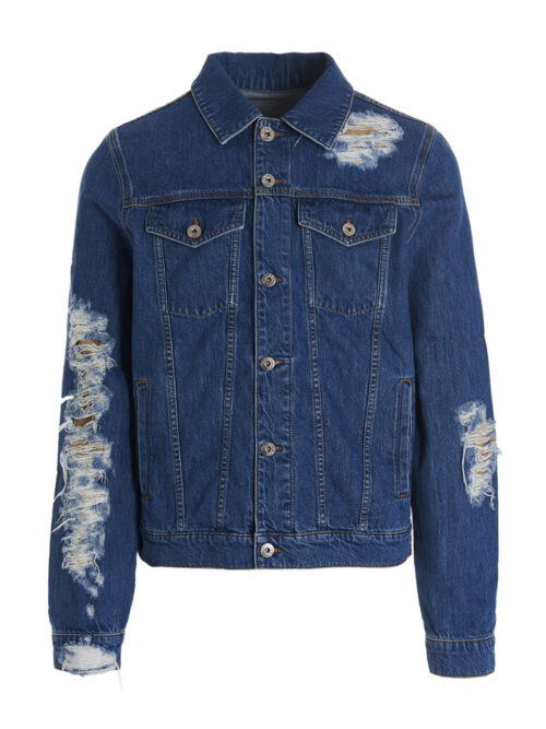 Distressed jacket J.W.ANDERSON Blue