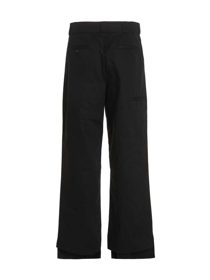 'Reversed Waistband' pants PMCG003S23FAB00110601060 PALM ANGELS Black