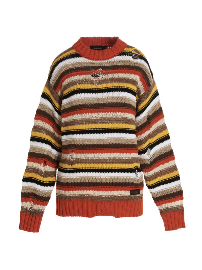 Multicolor striped sweater DSQUARED2 Multicolor