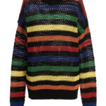Multicolor striped sweater MSGM Multicolor