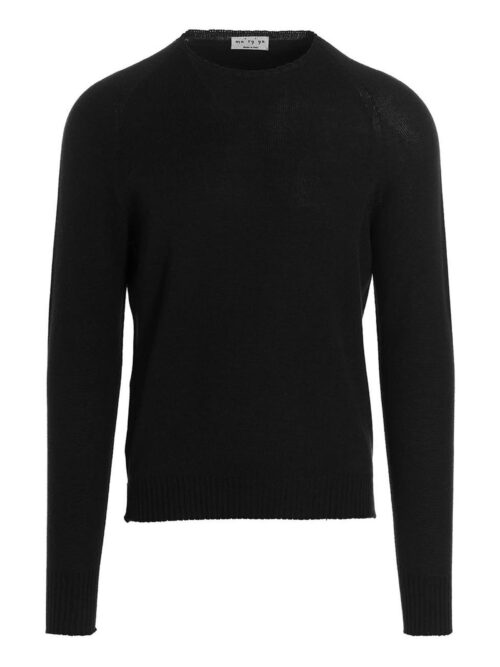 Cashmere cotton sweater MA'RY'YA Black