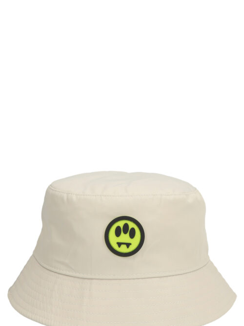 Logo patch bucket hat BARROW Beige